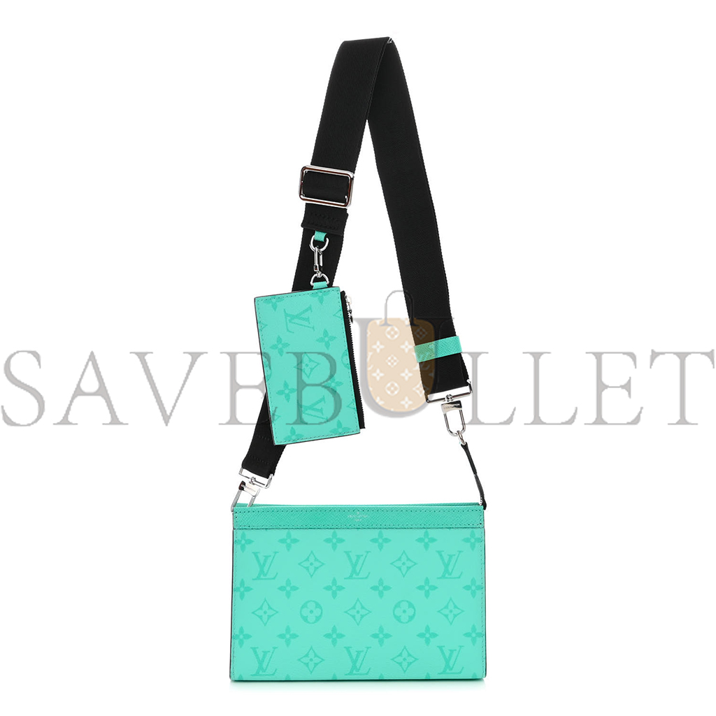 LOUIS VUITTON MASTER GASTON WEARABLE WALLET MIAMI GREEN M30934 (18.5*11*6.5cm)